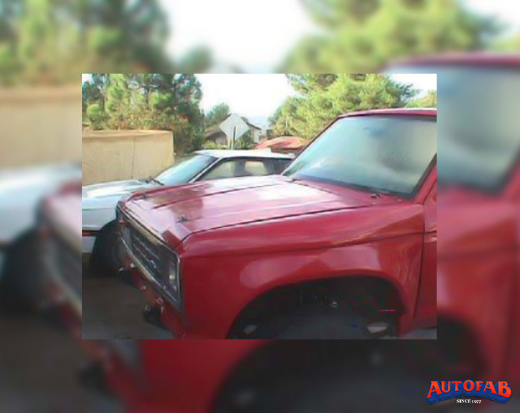 1983-1988 Ford Ranger Front Fenders Bulged
