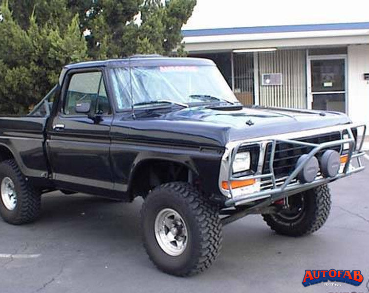 1973 to 1979 Ford F100 / F150 / F250 / F350 Front Fenders Raised Wheel Opening