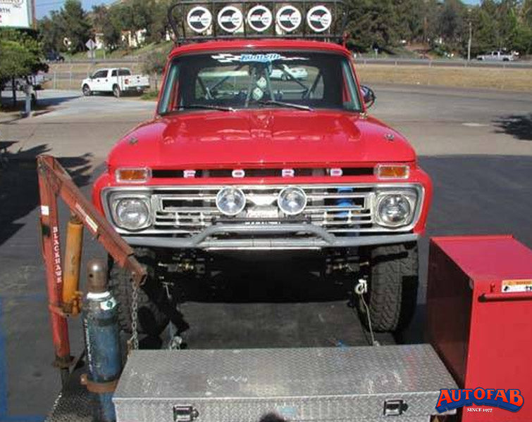 1965 to 1966 Ford F100 Drop Center Hood Robbie Gordon Style