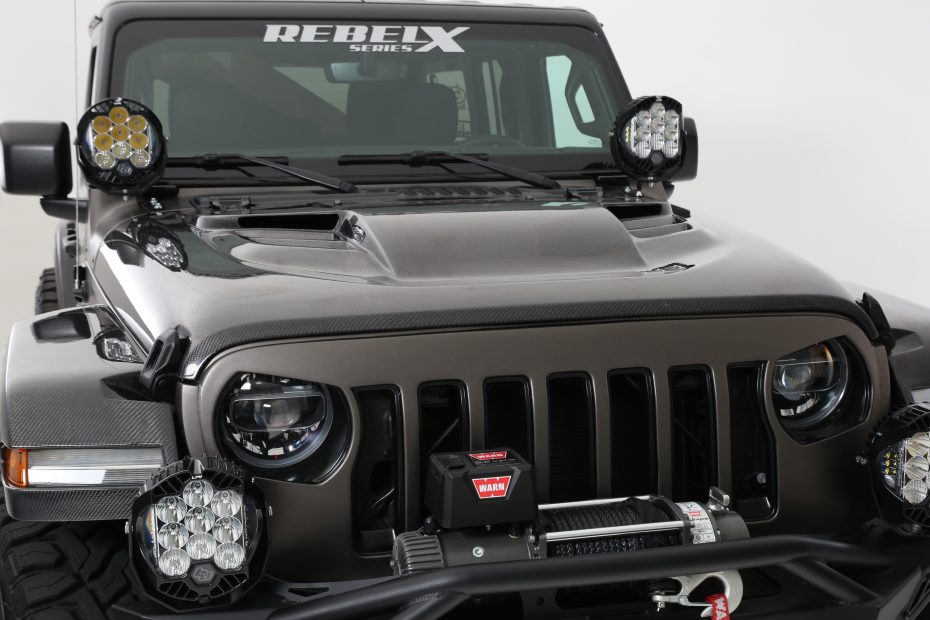 merk op Ongelofelijk Expertise 2018-2022 Jeep JL FiberwerX “RebelX” Grille