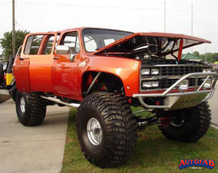 1981-1987 Chevy Truck / to 1991 Blazer & Suburban 5 Inch Bulged Fiberglass Fenders