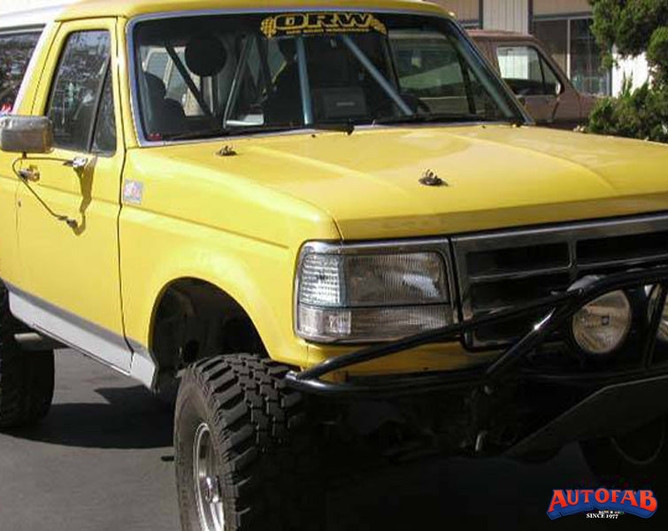 1992-1996 Ford Truck / Bronco Stock Style Fiberglass Front Fenders With Larger Wheel Well