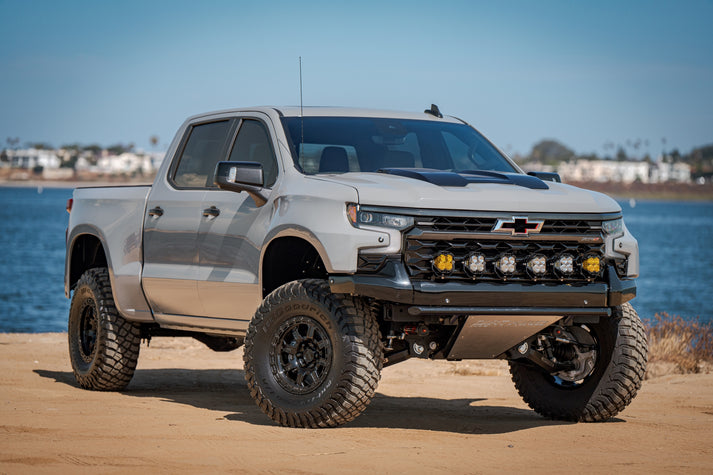 2022-2023 Chevy Silverado ZR2 Fenders – FiberwerX