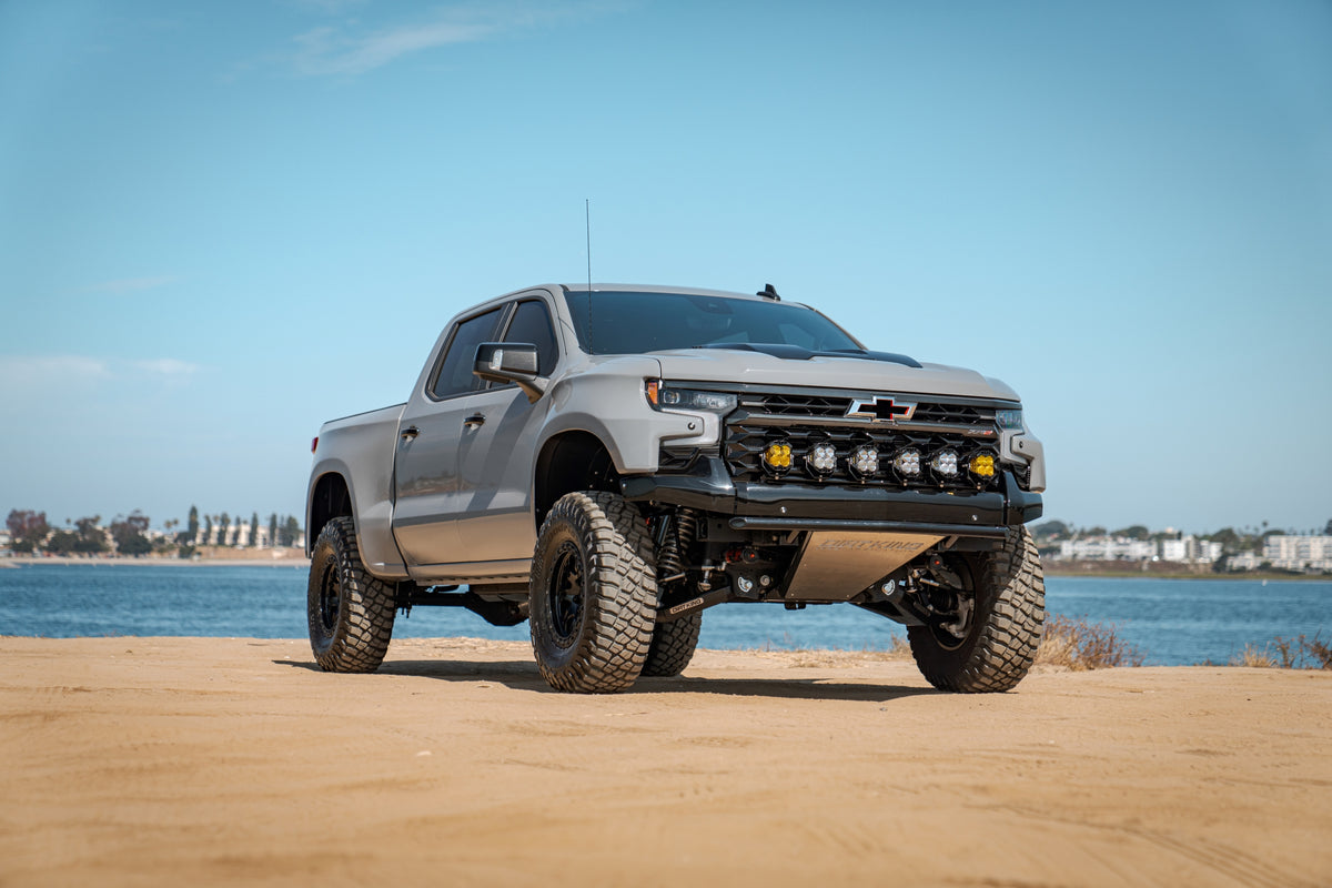 2022-2023 Chevy Silverado ZR2 Fenders – FiberwerX