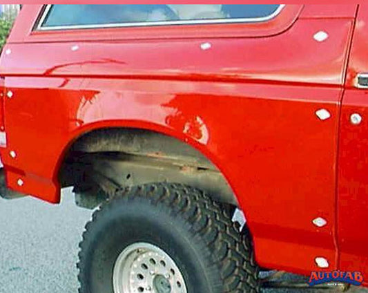1980-1996 Ford Bronco Bulged Rear Quarter Panels 3 Inch Flare