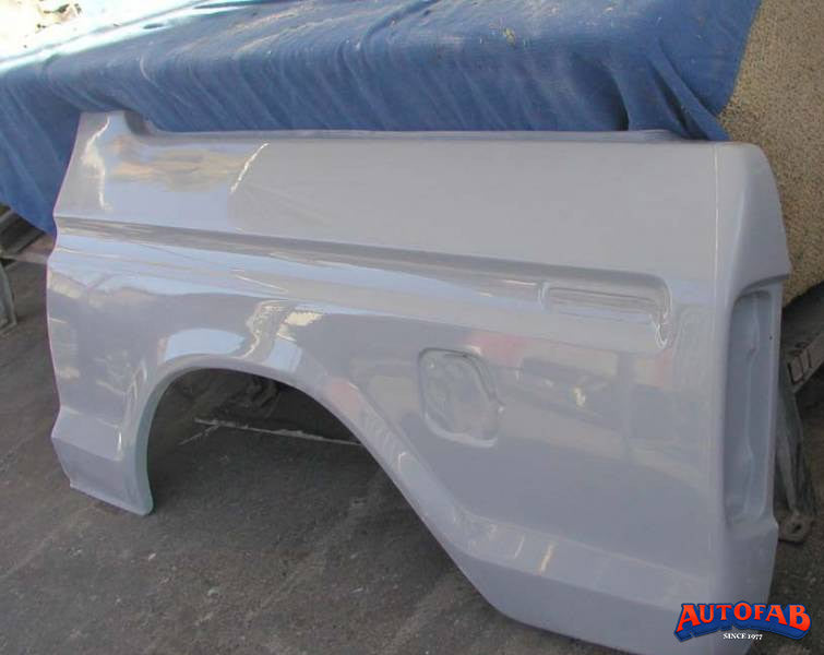 1978-1979 Ford Bronco Stock Rear Quarter Panels With Taillight Corner