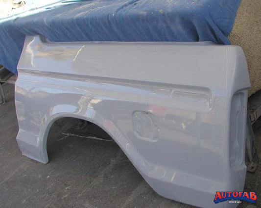 1978-1979 Ford Bronco Stock Rear Quarter Panels With Taillight Corner