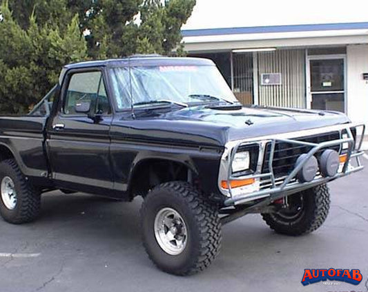1973 to 1979 Ford F100 / F150 / F250 / F350 Front Fenders Raised Wheel Opening