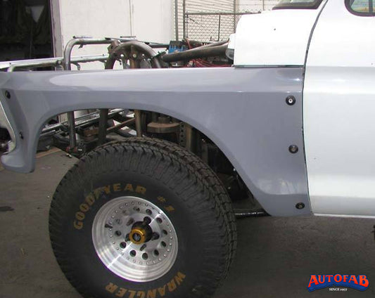 1973-1979 Ford F100 or 1978-1979 Bronco Fiberglass Front Fenders Bulged