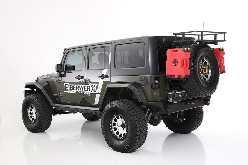 2007-2017 Jeep JK “Stealth” 4 Piece Fender Kit – FiberwerX