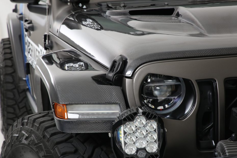 2018-2022 Jeep JL FiberwerX “RebelX” Grille