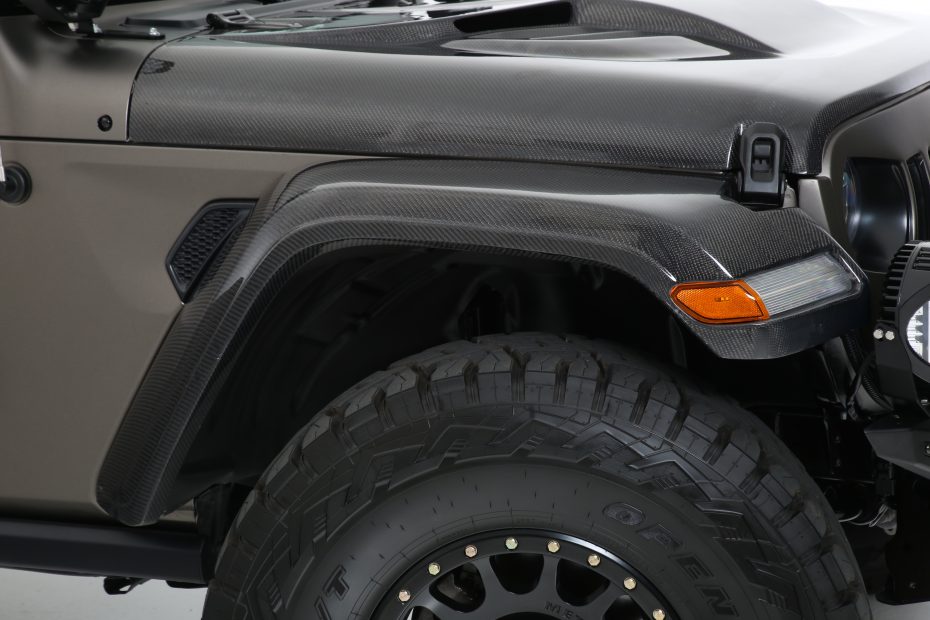 2018-2022 Jeep JL FiberwerX “RebelX” Fender Kit