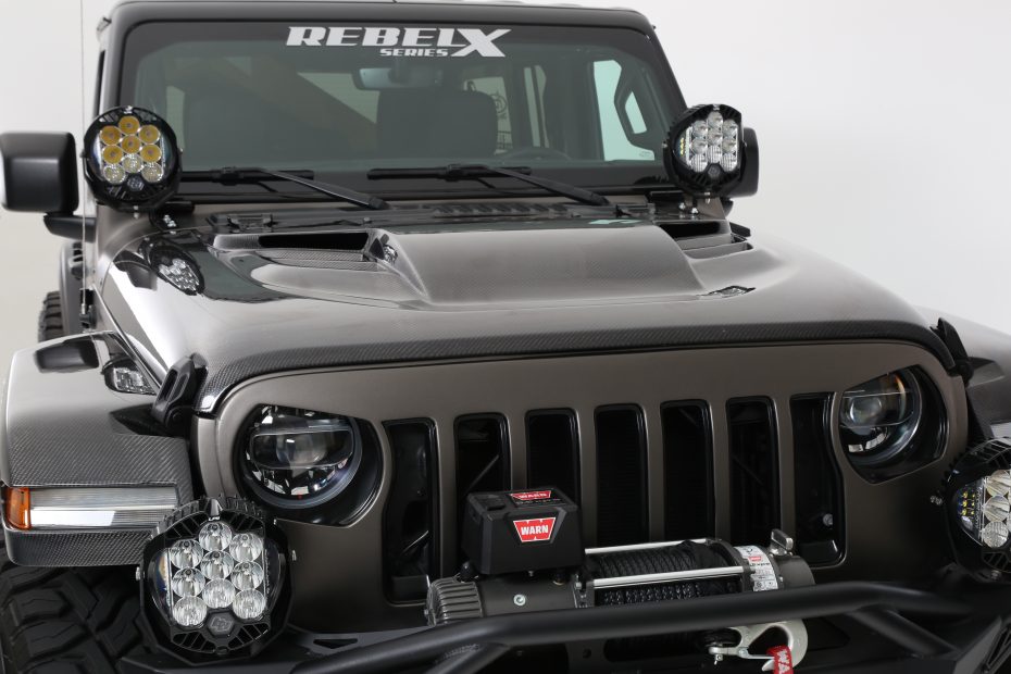 2018-2022 Jeep JL FiberwerX “RebelX” Grille