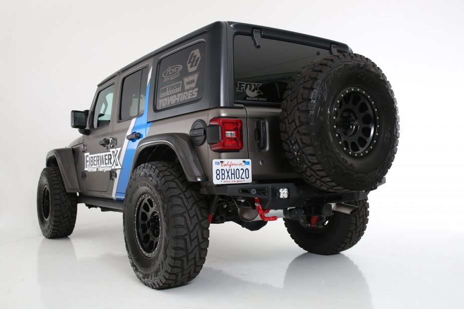 2018-2022 Jeep JL FiberwerX “RebelX” Fender Kit