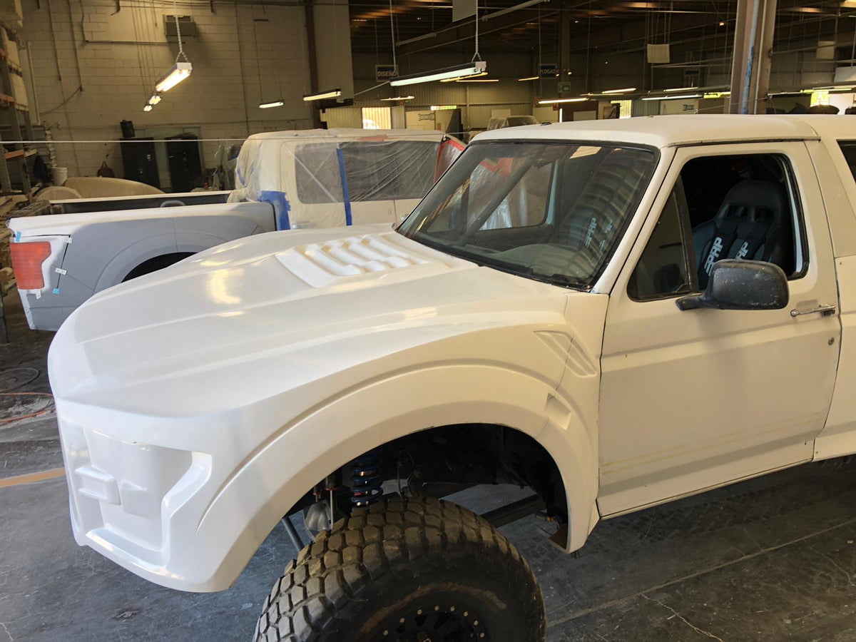 1980-1996 Ford Bronco To Gen 2 Raptor One Piece Conversion – FiberwerX